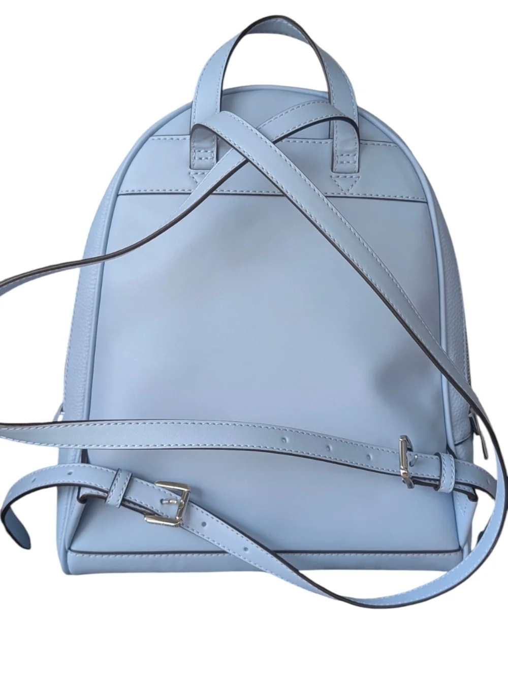 New MICHAEL KORS OUTLET Rhea Medium Embellished Patches blue Backpack